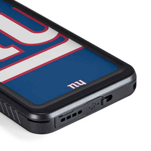 NFL New York Giants Large Logo Galaxy S23 Plus Waterproof Case