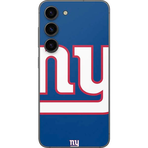 NFL New York Giants Large Logo Galaxy S23 Skin