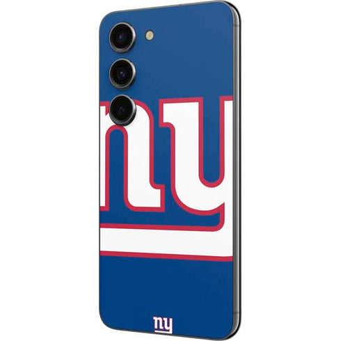 NFL New York Giants Large Logo Galaxy S23 Skin