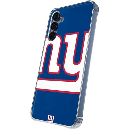 NFL New York Giants Large Logo Galaxy S24 Clear Case