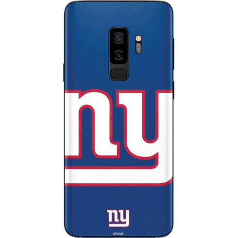 NFL New York Giants Large Logo Galaxy S9 Plus Skin