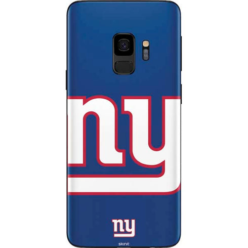 NFL New York Giants Large Logo Galaxy S9 Skin