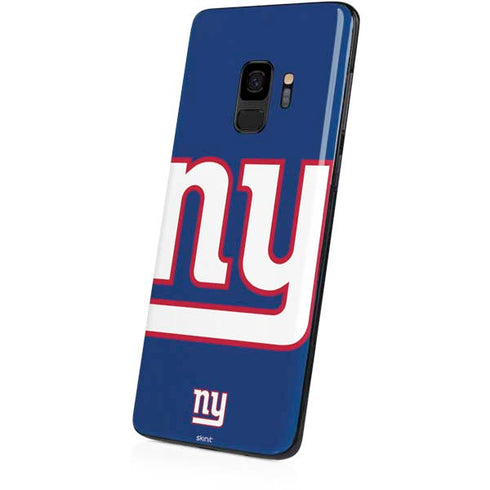 NFL New York Giants Large Logo Galaxy S9 Skin