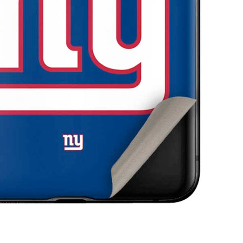 NFL New York Giants Large Logo Galaxy Z Flip Skin
