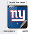 NFL New York Giants Large Logo Galaxy Z Flip Skin
