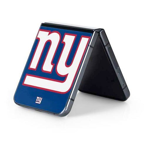 NFL New York Giants Large Logo Galaxy Z Flip5 5G Skin