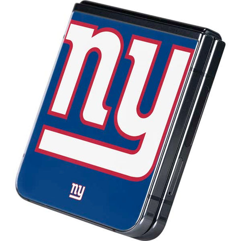 NFL New York Giants Large Logo Galaxy Z Flip5 5G Skin