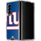 NFL New York Giants Large Logo Galaxy Z Fold4 5G Clear Case