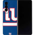 NFL New York Giants Large Logo Galaxy Z Fold4 5G Skin