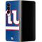NFL New York Giants Large Logo Galaxy Z Fold4 5G Skin