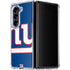 NFL New York Giants Large Logo Galaxy Z Fold5 5G Clear Case