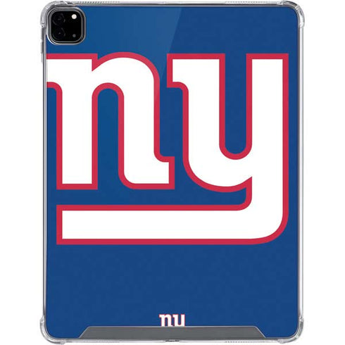 NFL New York Giants Large Logo iPad Pro 12.9in (2020) Clear Case