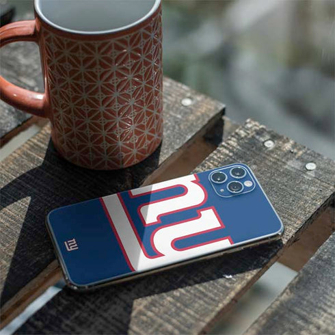 NFL New York Giants Large Logo iPhone 11 Pro Max Skin