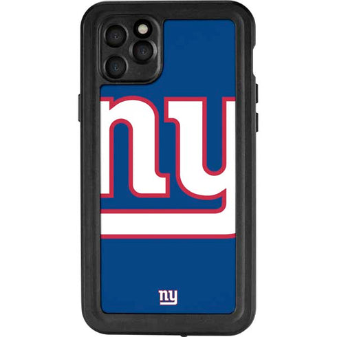 NFL New York Giants Large Logo iPhone 11 Pro Max Waterproof Case