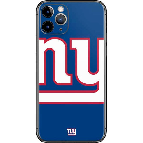 NFL New York Giants Large Logo iPhone 11 Pro Skin