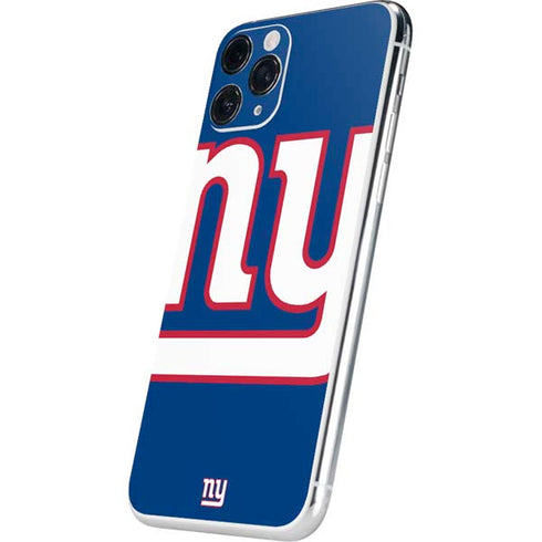 NFL New York Giants Large Logo iPhone 11 Pro Skin