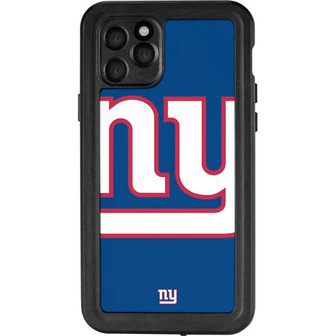 NFL New York Giants Large Logo iPhone 11 Pro Waterproof Case