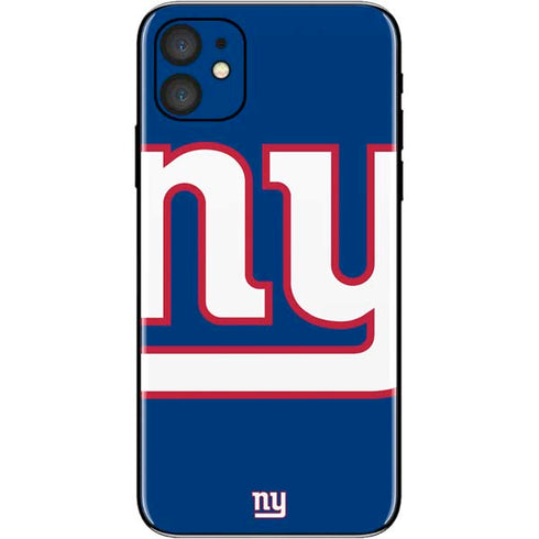 NFL New York Giants Large Logo iPhone 11 Skin