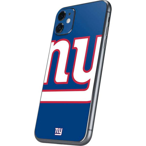 NFL New York Giants Large Logo iPhone 11 Skin