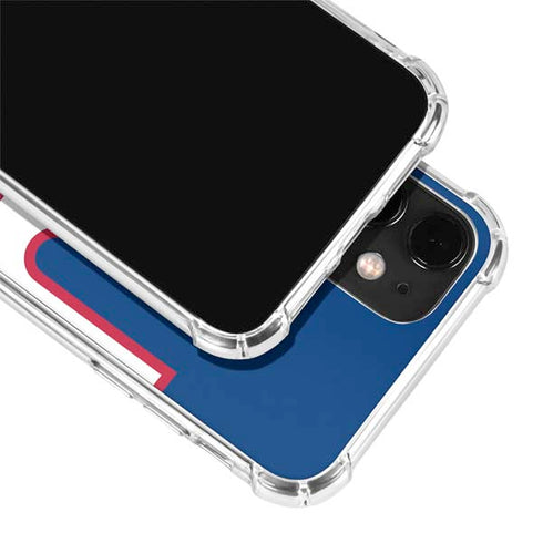 NFL New York Giants Large Logo iPhone 12 Clear Case