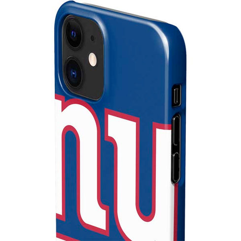 NFL New York Giants Large Logo iPhone 12 Mini Lite Case