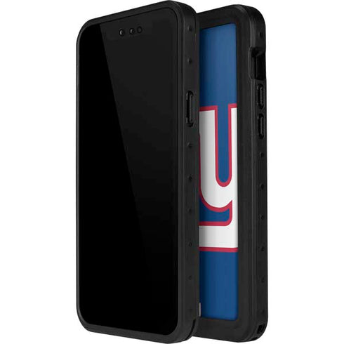 NFL New York Giants Large Logo iPhone 12 Mini Waterproof Case