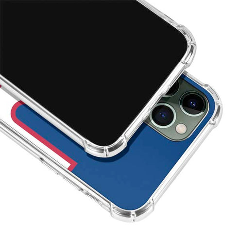 NFL New York Giants Large Logo iPhone 12 Pro Clear Case