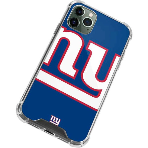 NFL New York Giants Large Logo iPhone 12 Pro Clear Case