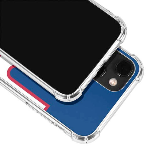 NFL New York Giants Large Logo iPhone 13 Mini Clear Case