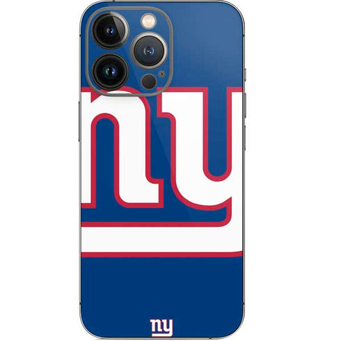 NFL New York Giants Large Logo iPhone 13 Pro Skin