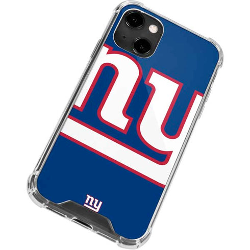 NFL New York Giants Large Logo iPhone 14 Clear Case