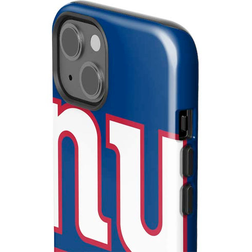 NFL New York Giants Large Logo iPhone 14 Plus Impact Case