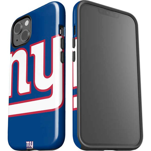 NFL New York Giants Large Logo iPhone 14 Plus Impact Case