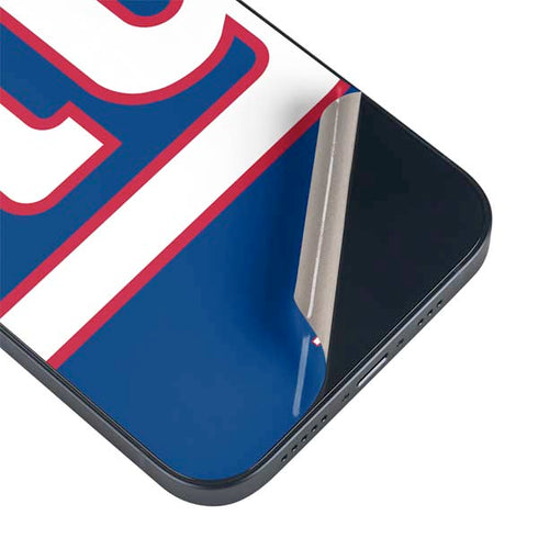 NFL New York Giants Large Logo iPhone 14 Plus Skin