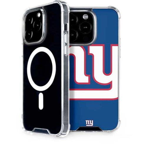 NFL New York Giants Large Logo iPhone 15 Pro MagSafe Case