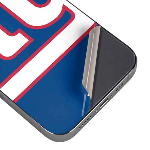 NFL New York Giants Large Logo iPhone 14 Pro Max Skin