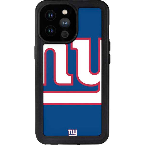 NFL New York Giants Large Logo iPhone 14 Pro Max Waterproof Case