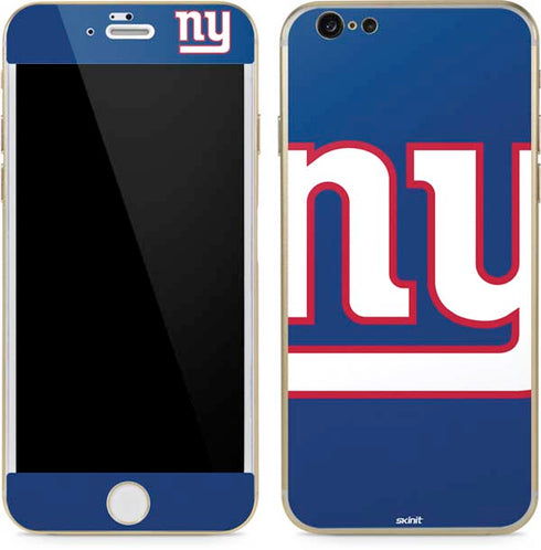 NFL New York Giants Large Logo iPhone 6/6s Skin