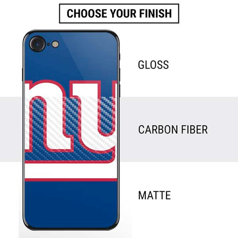 NFL New York Giants Large Logo iPhone SE (2nd & 3rd Gen) Skin