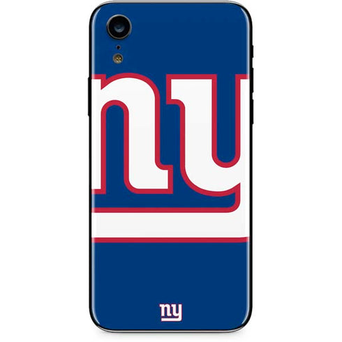NFL New York Giants Large Logo iPhone XR Skin