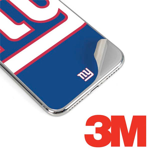 NFL New York Giants Large Logo iPhone XS Max Skin