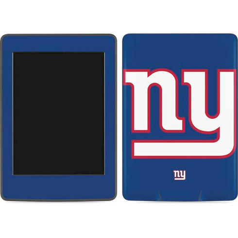 NFL New York Giants Large Logo Amazon Kindle Skin