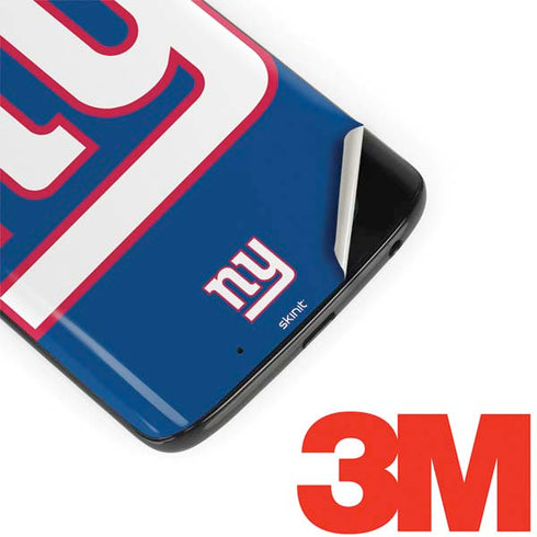 NFL New York Giants Large Logo Moto G6 Skin