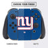 NFL New York Giants Large Logo Nintendo Switch Bundle Skin