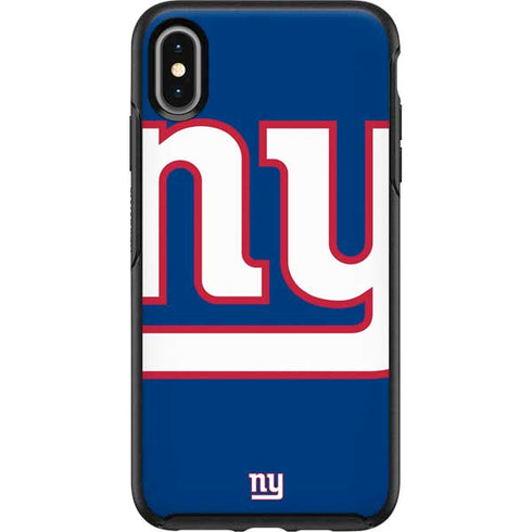 NFL New York Giants Large Logo Otterbox Symmetry iPhone Skin