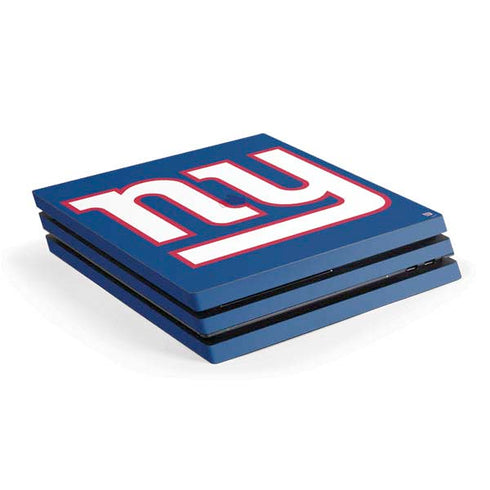 NFL New York Giants Large Logo PS4 Pro Console Skin