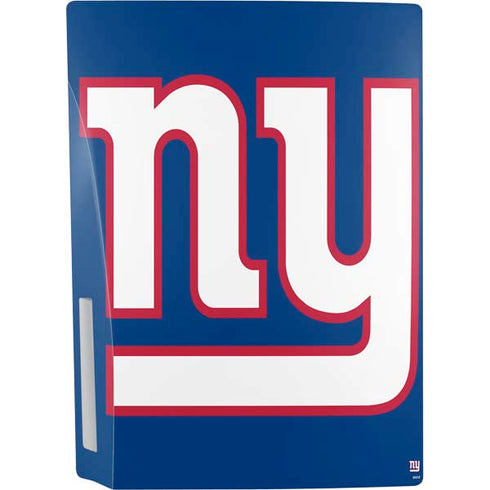NFL New York Giants Large Logo PS5 Bundle Skin