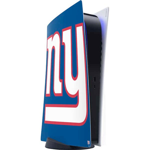 NFL New York Giants Large Logo PS5 Digital Edition Console Skin