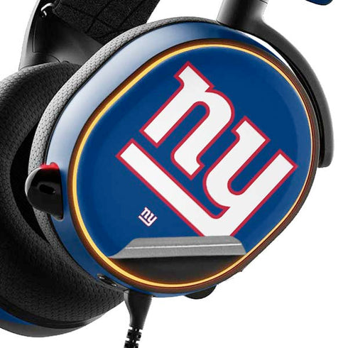 NFL New York Giants Large Logo SteelSeries Arctis 5 Skin