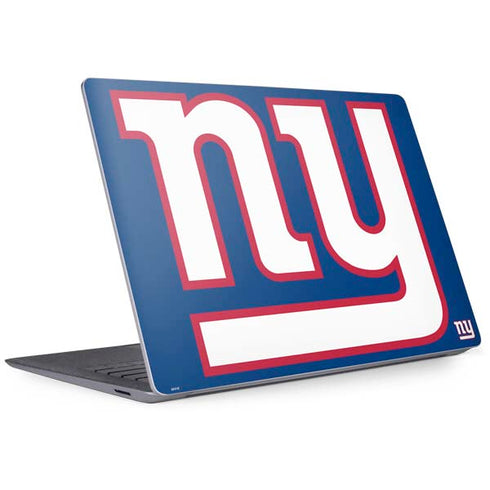 NFL New York Giants Large Logo Surface Laptop 3 13.5in Skin